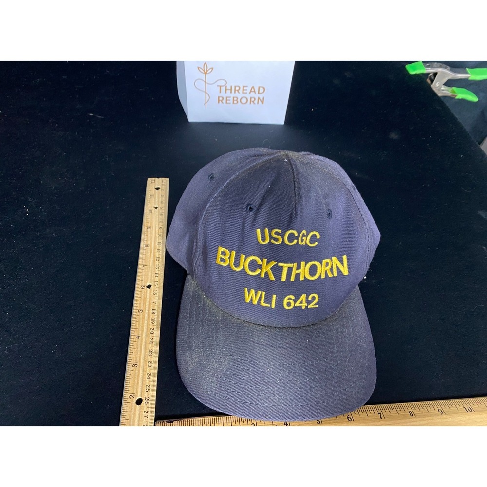 USCGC Buckthorn WLI‎ 642 Hat Cap Fitted Military Coast Guard